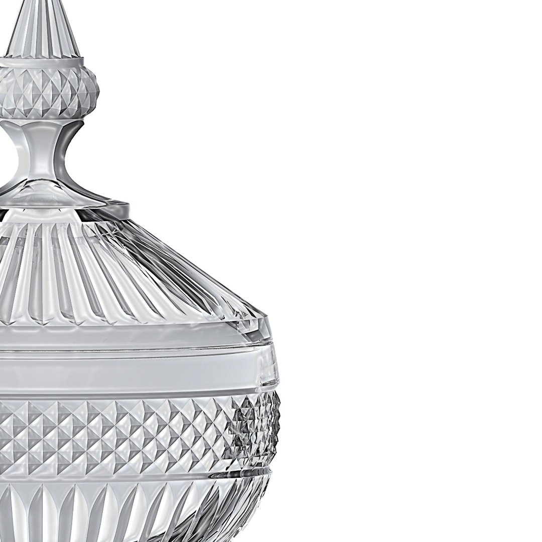 Fotografia para o produto Potiche em cristal Ø12xA16,7cm