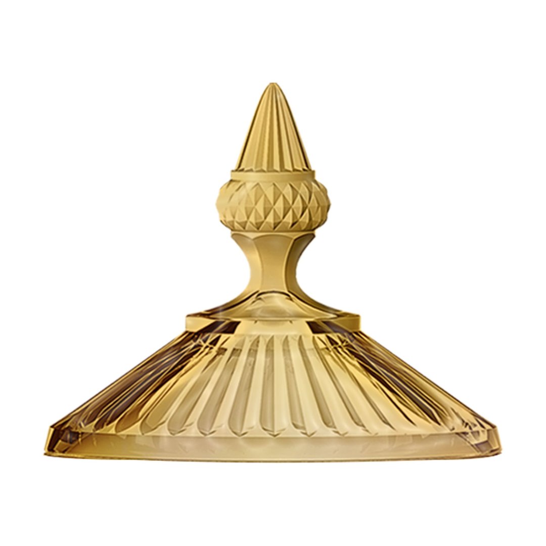 Fotografia para o produto Potiche em cristal Ø12xA16,7cm cor âmbar luster