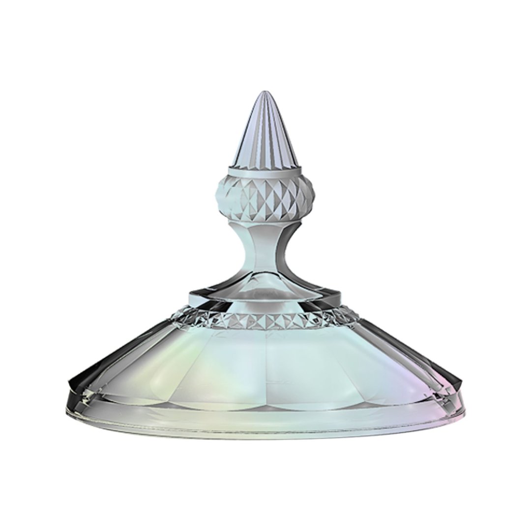 Fotografia para o produto Potiche em cristal Ø12xA16,7cm cor furta-cor