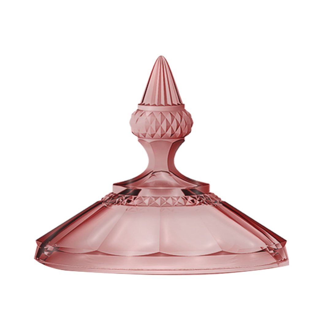 Fotografia para o produto Potiche em cristal Ø12xA16,7cm cor rosa