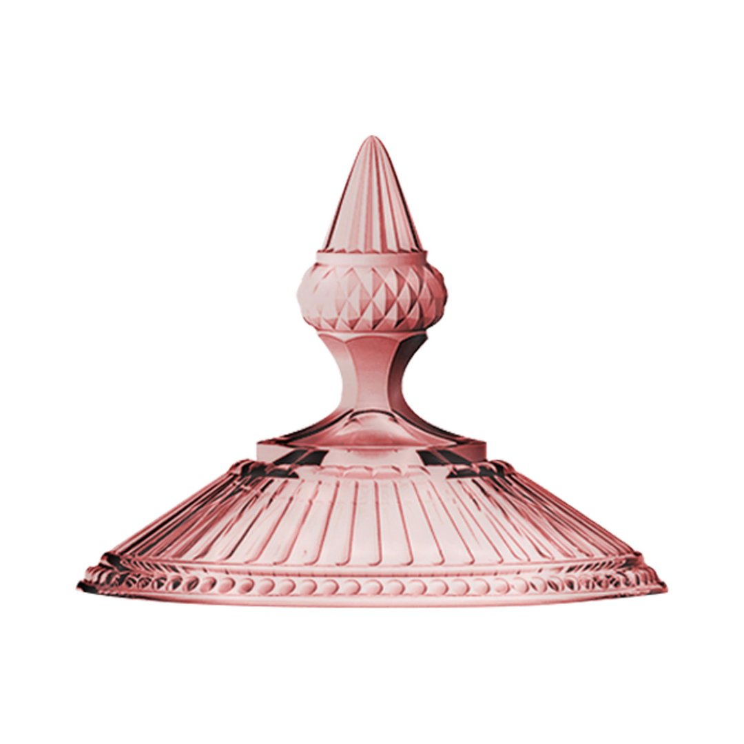 Fotografia para o produto Potiche em cristal Ø12xA16,7cm cor rosa