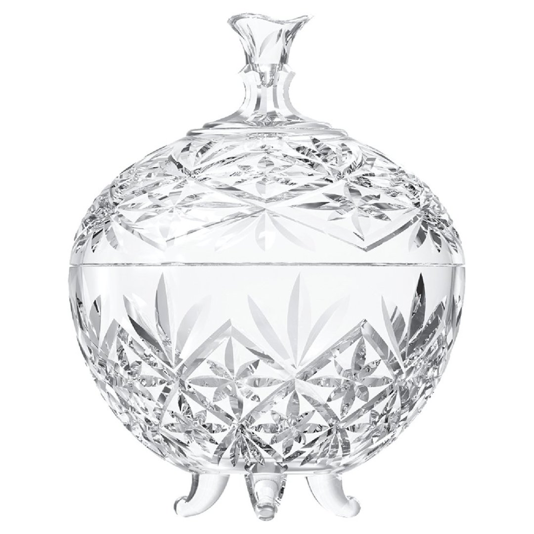 Imagem ilustrativa para Potiche em vidro Ø15,5xA19cm