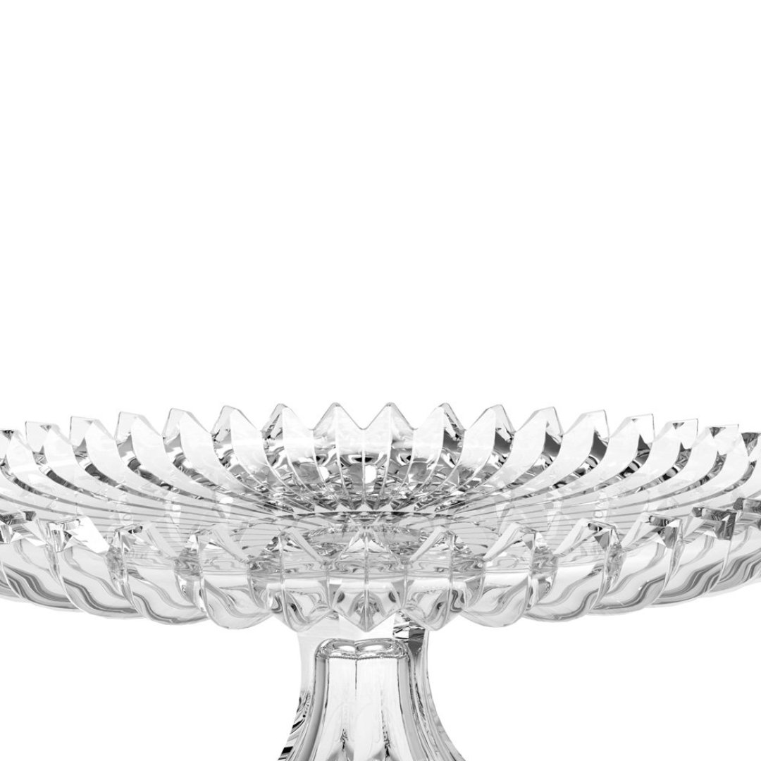 Fotografia para o produto Prato Brazilia para bolo em vidro com pé Ø29,2xA14cm