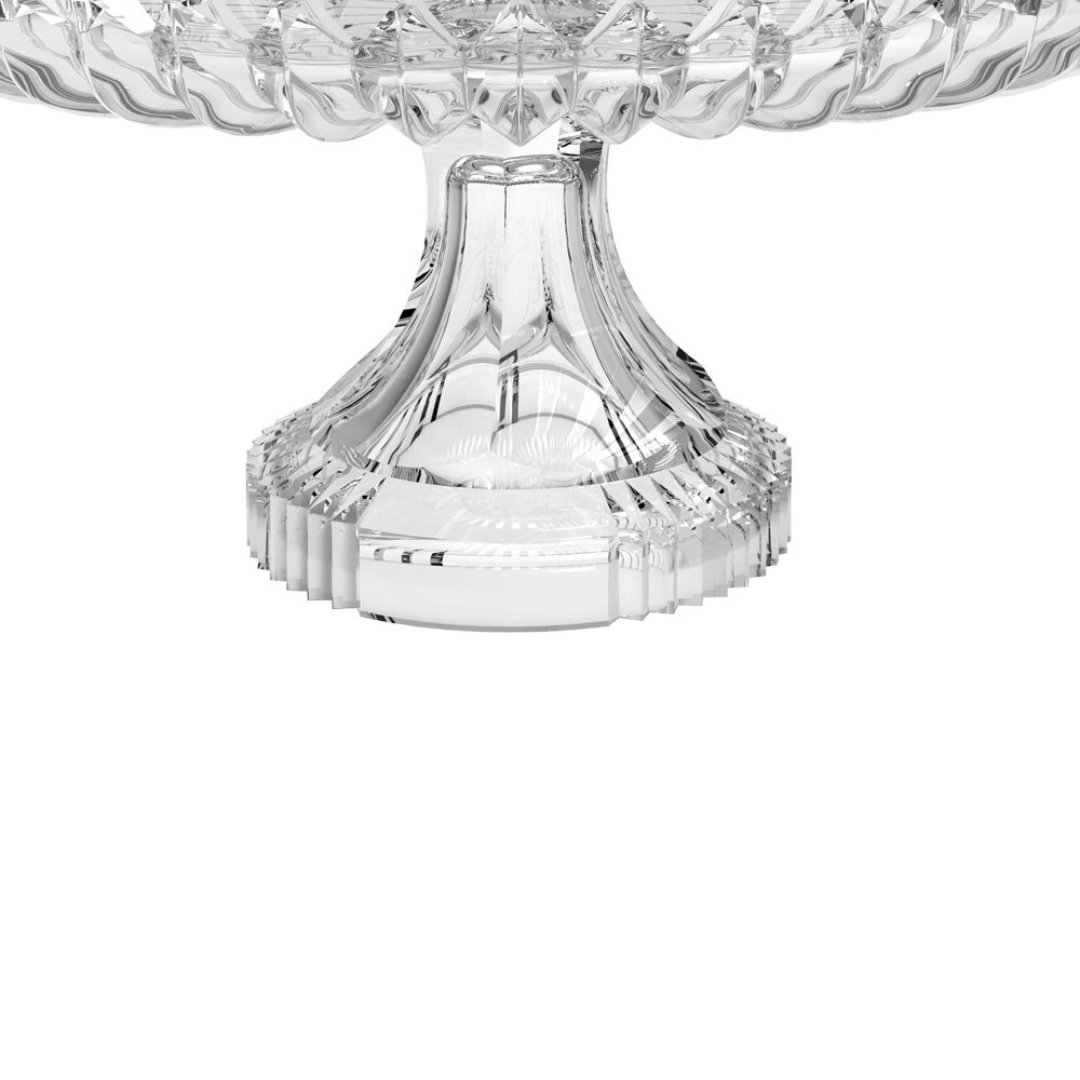 Fotografia para o produto Prato Brazilia para bolo em vidro com pé Ø29,2xA14cm