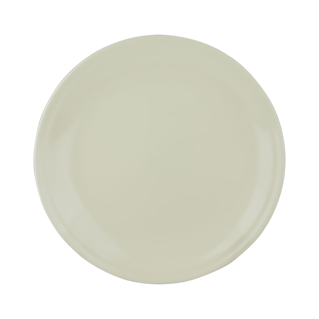 Fotografia para o produto Prato de sobremesa em cerâmica Ø21cm cor creme brilhante Fotografia para o produto Prato de sobremesa em cerâmica Ø21cm cor creme brilhante