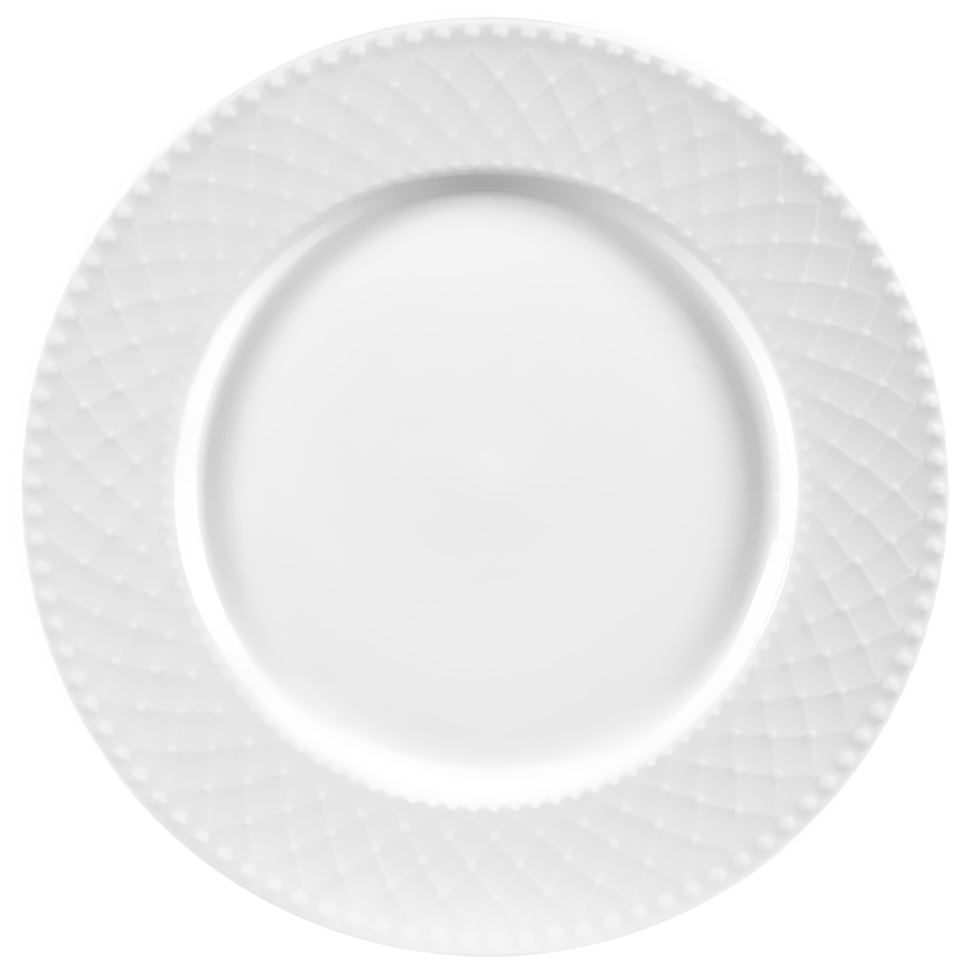 Imagem ilustrativa para Prato para sobremesa em porcelana Ø20,7cm cor branca