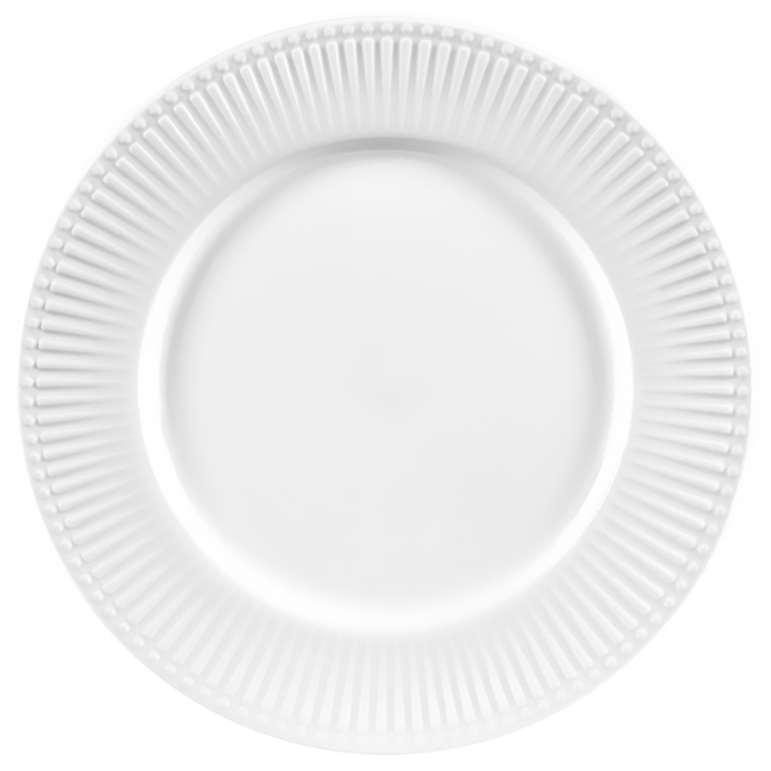 Imagem ilustrativa para Prato para sobremesa em porcelana Ø20,7cm cor branca