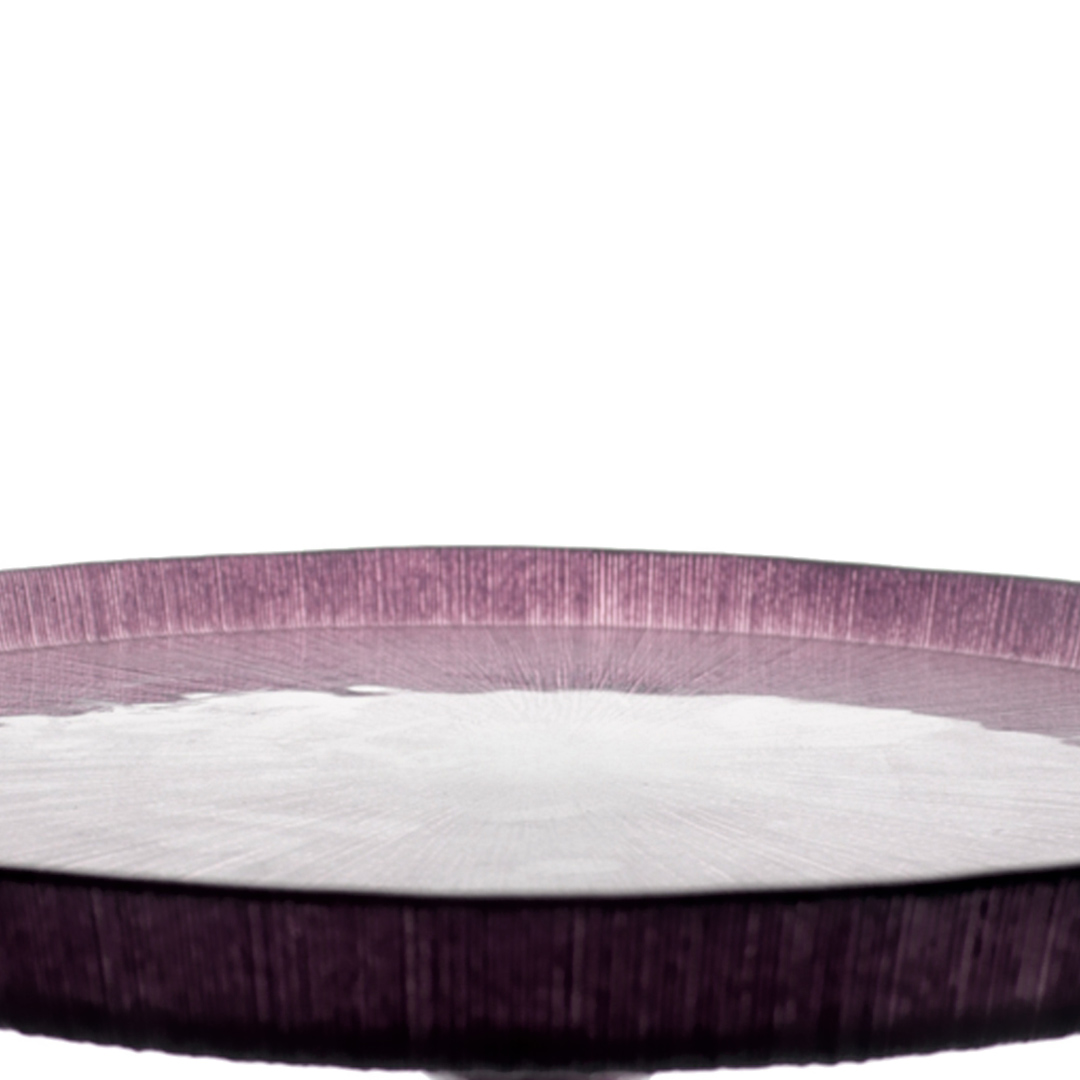 Fotografia para o produto Prato para bolo com pé em vidro Ø32xA14cm