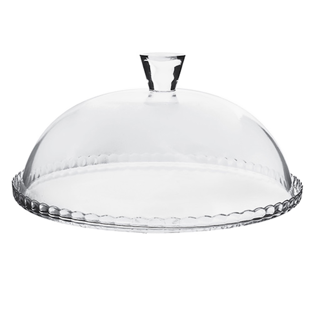 Fotografia para o produto Prato para bolo em vidro com tampa Ø32xA11cm