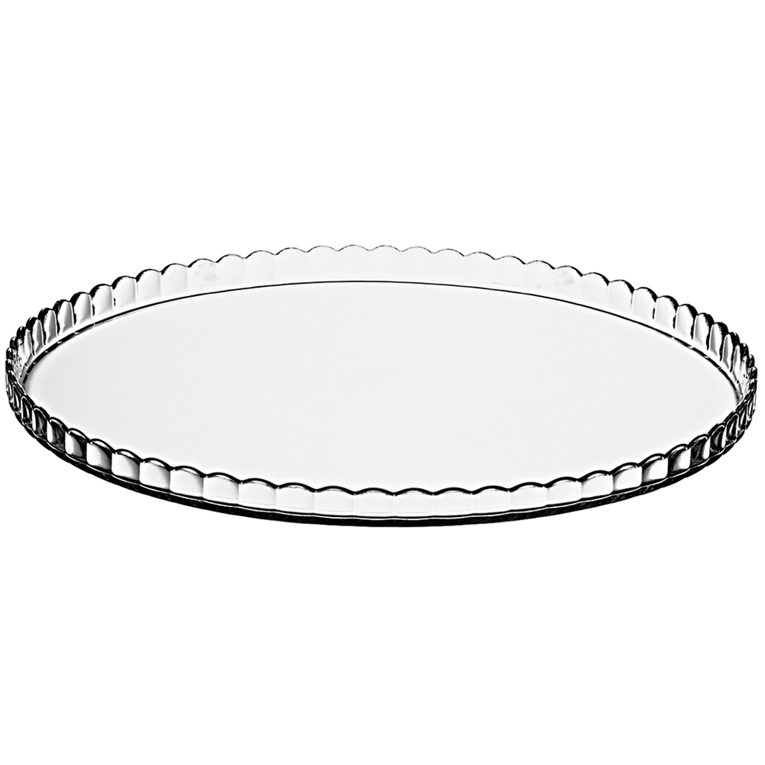 Imagem ilustrativa para Prato para bolo em vidro Ø32xA2cm