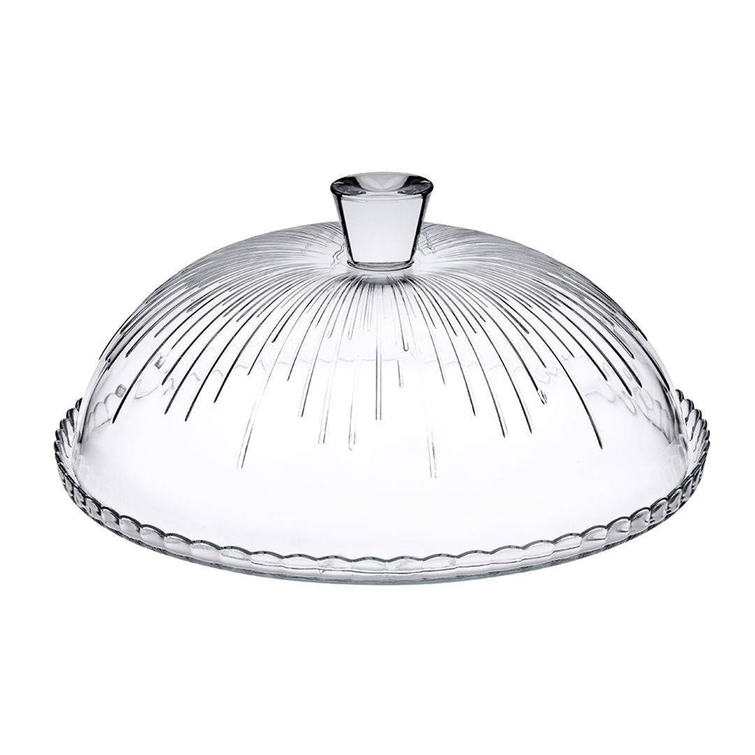 Fotografia para o produto Prato para bolo em vidro com tampa Ø30,5xA11cm