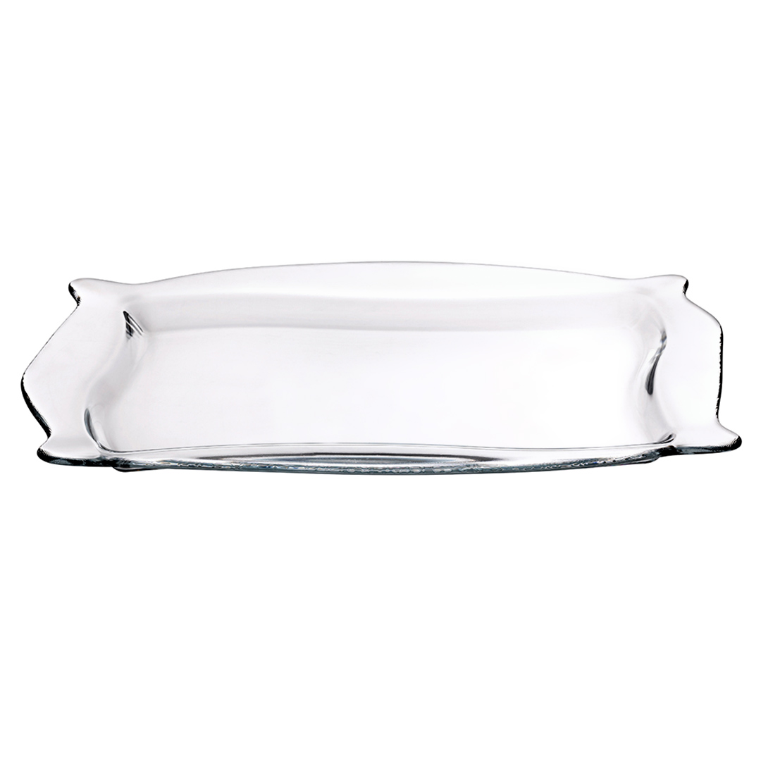 Fotografia para o produto Prato para bolo Patisserie em vidro L34xP22cm