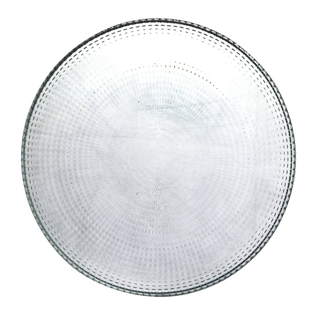 Imagem ilustrativa para Prato para sobremesa em vidro Ø19cm