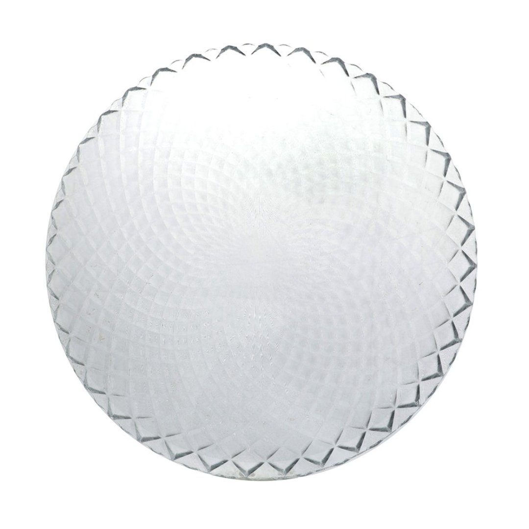 Imagem ilustrativa para Prato para sobremesa em vidro Ø19cm