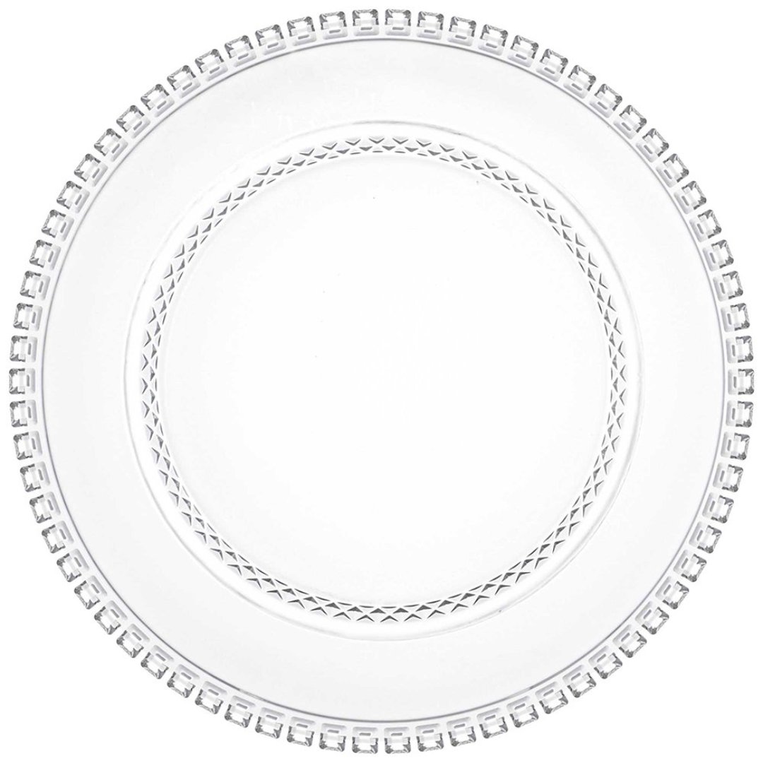 Imagem ilustrativa para Prato raso em cristal Ø27cm