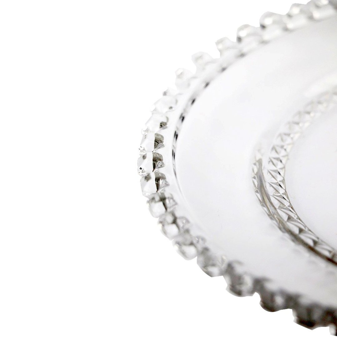 Fotografia para o produto Prato raso em cristal Ø27cm