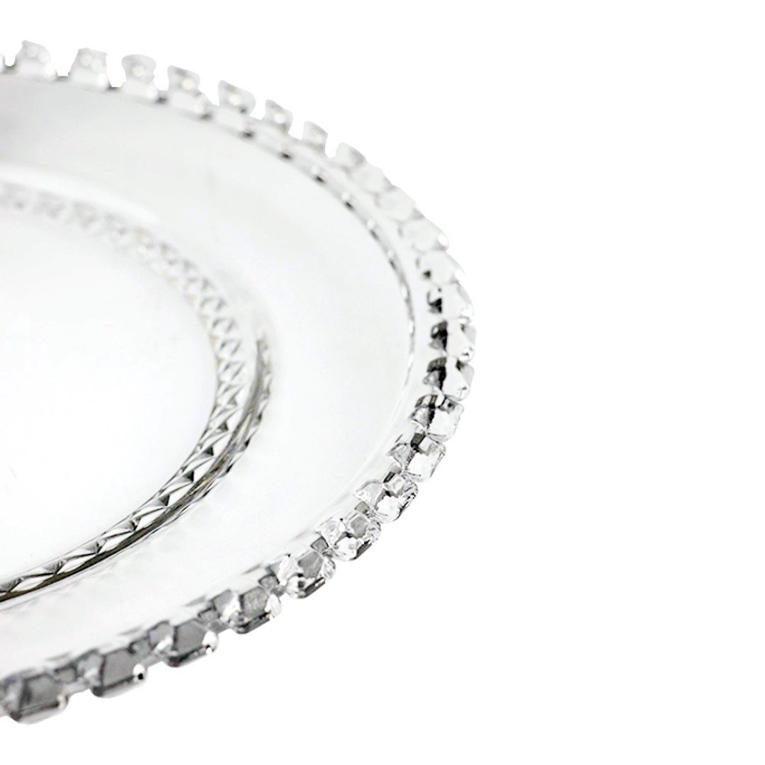 Fotografia para o produto Prato raso em cristal Ø27cm