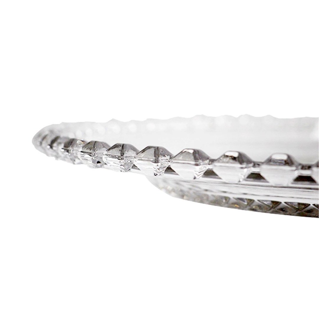 Fotografia para o produto Prato raso em cristal Ø27cm