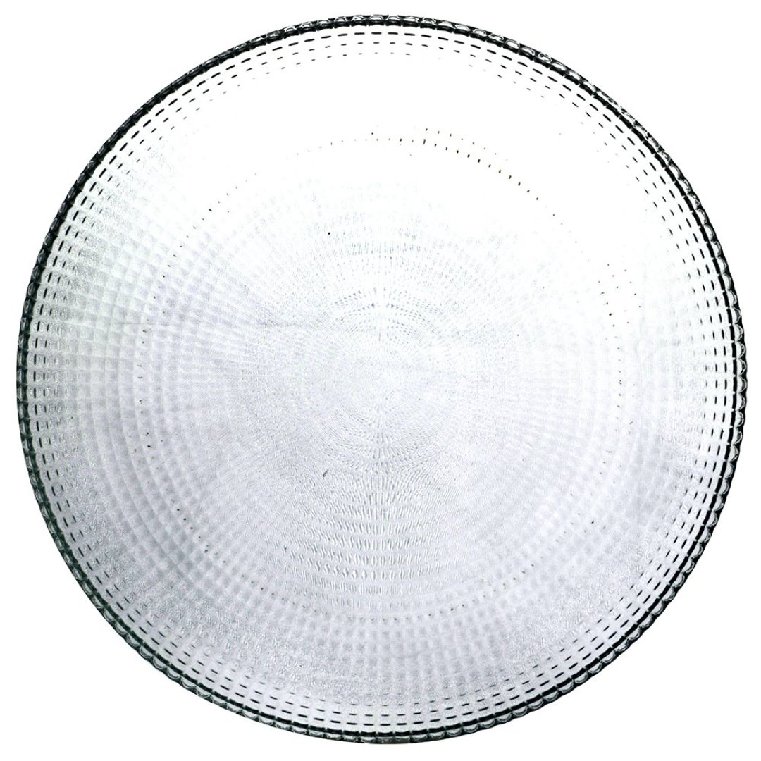 Imagem ilustrativa para Prato raso em vidro Ø27cm