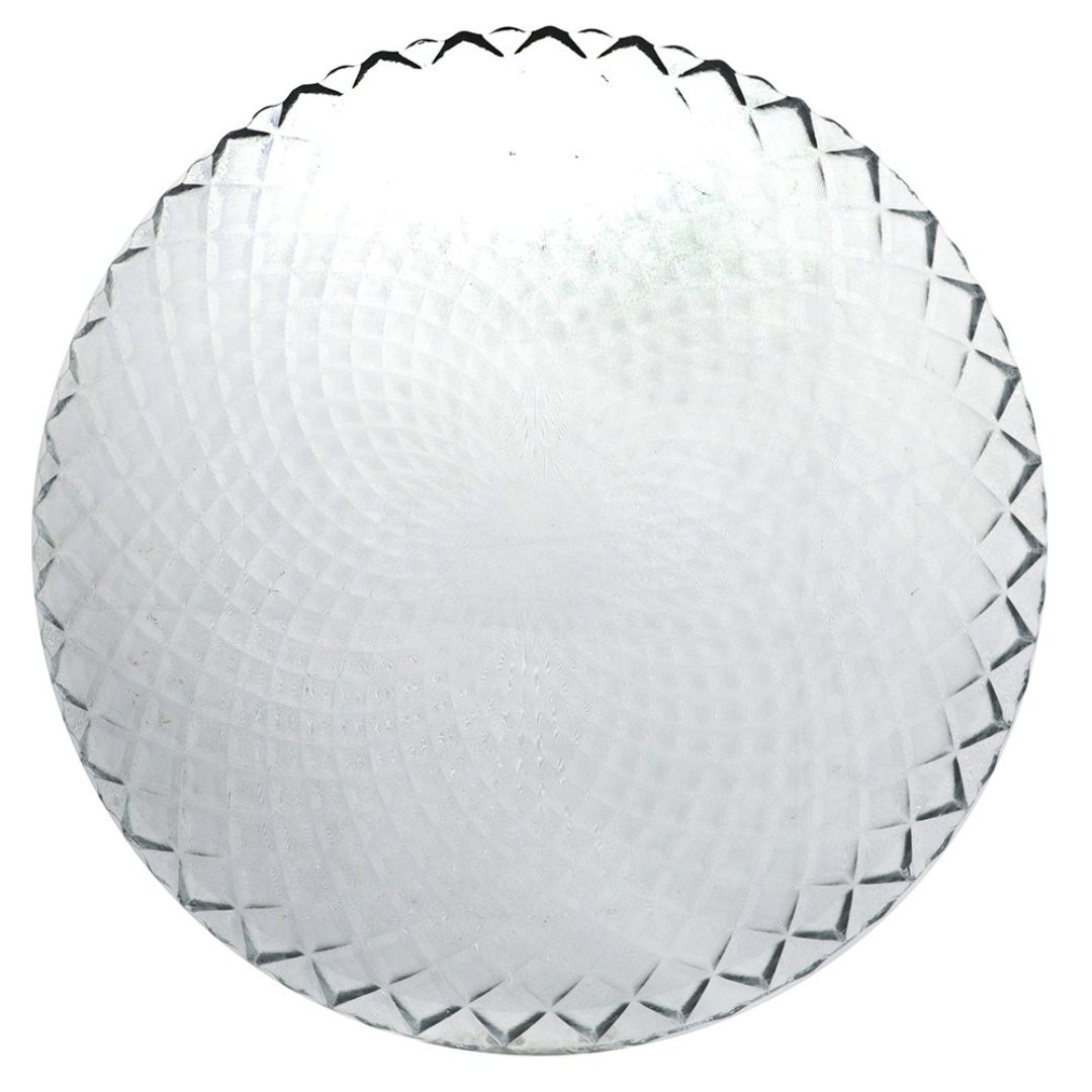 Imagem ilustrativa para Prato raso em vidro Ø27cm