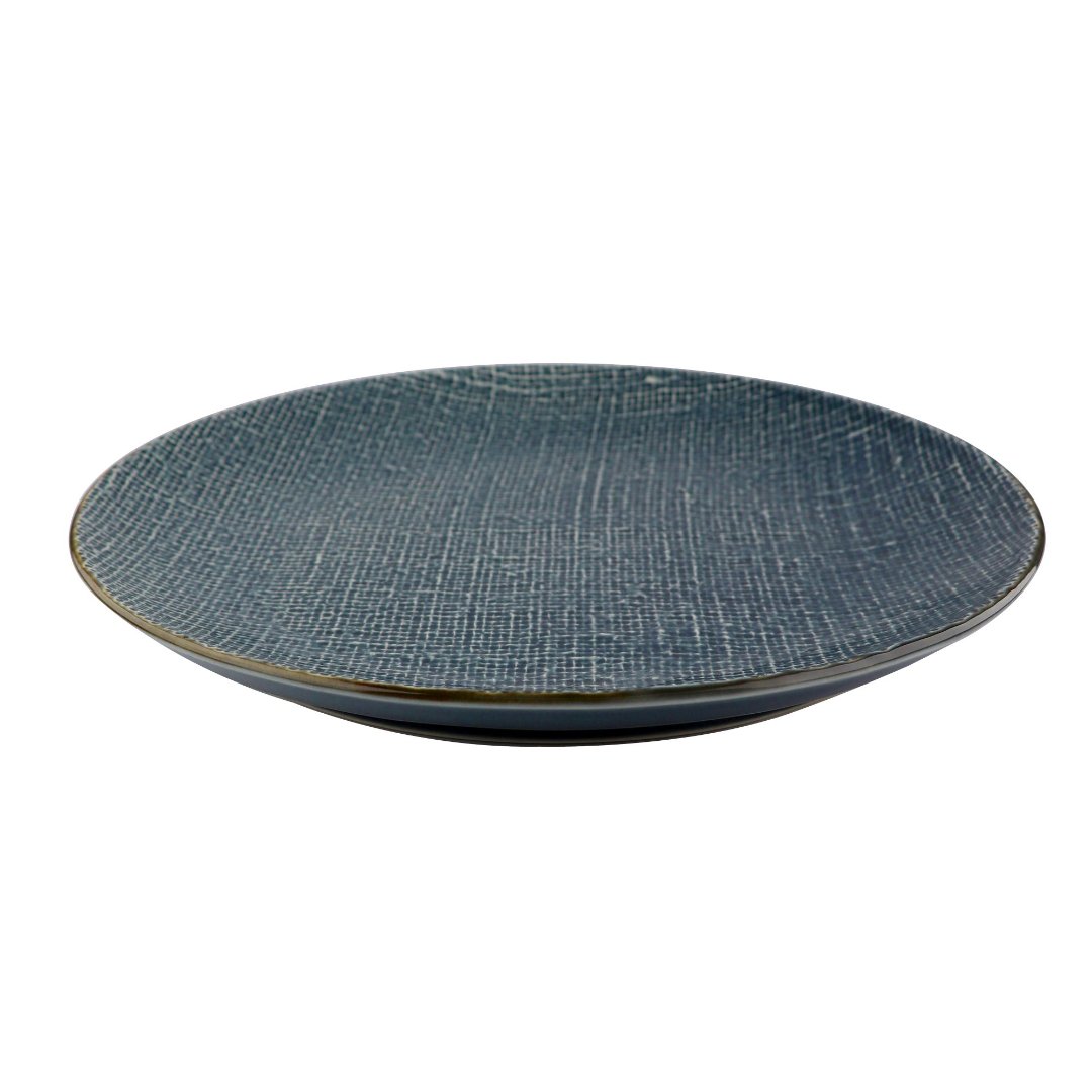 Fotografia para o produto Prato raso em cerâmica Ø27,5cm cor azul