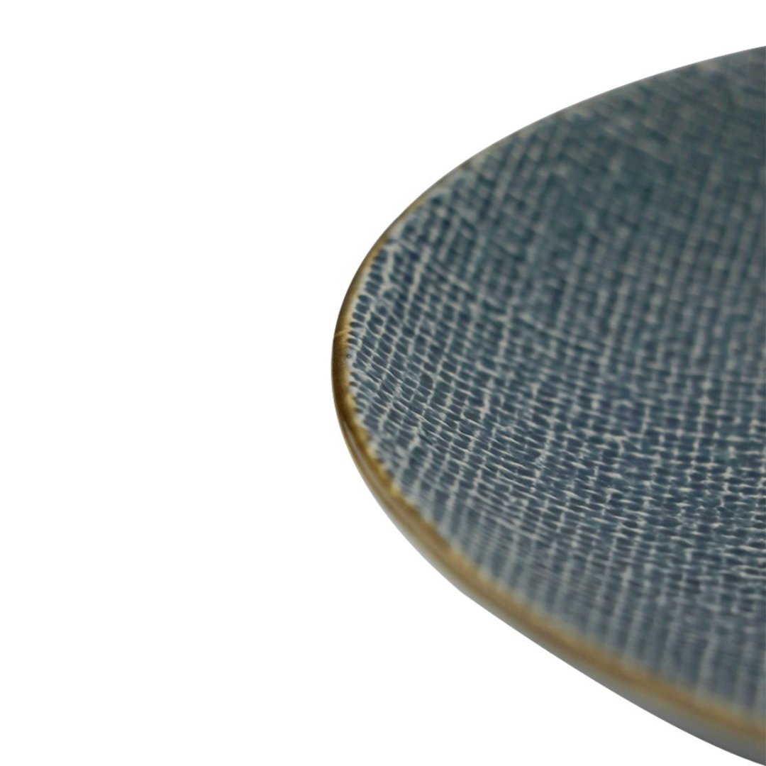 Fotografia para o produto Prato raso em cerâmica Ø27,5cm cor azul