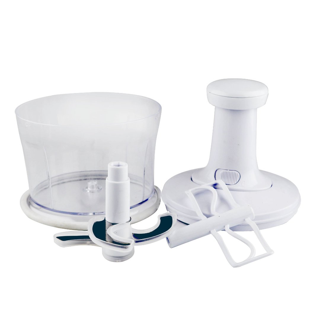 Fotografia para o produto Processador de alimentos manual Easy Kitchen em plastico D15xA29cm cor branca