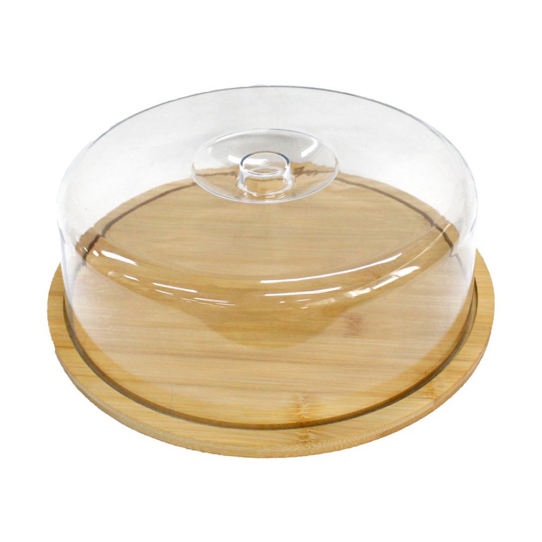 Fotografia para o produto Queijeira em bambu D28xA9,3cm