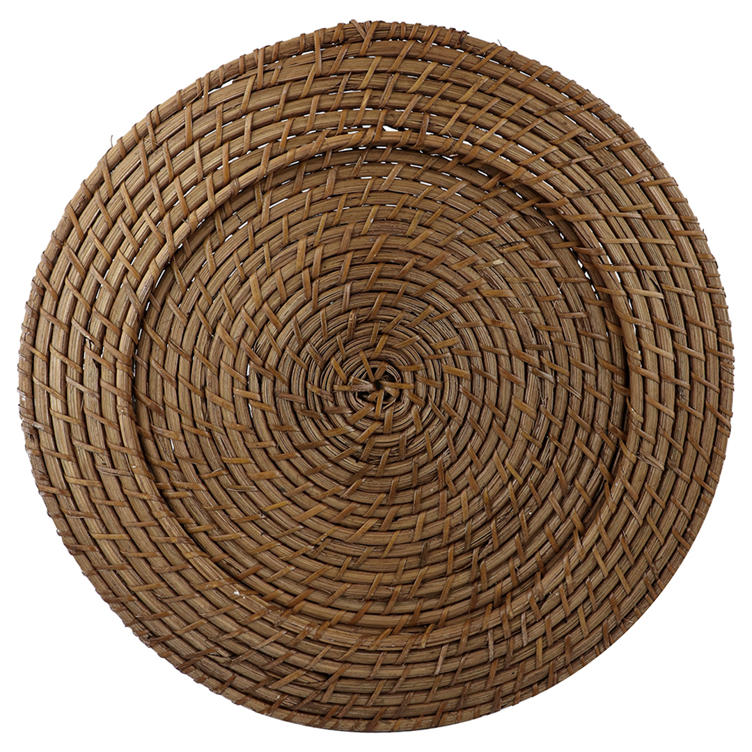 Imagem ilustrativa para Sousplat em bambu e rattan Ø33cm