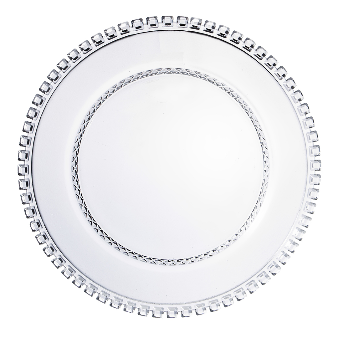 Imagem ilustrativa para Sousplat em cristal Ø32xA3cm