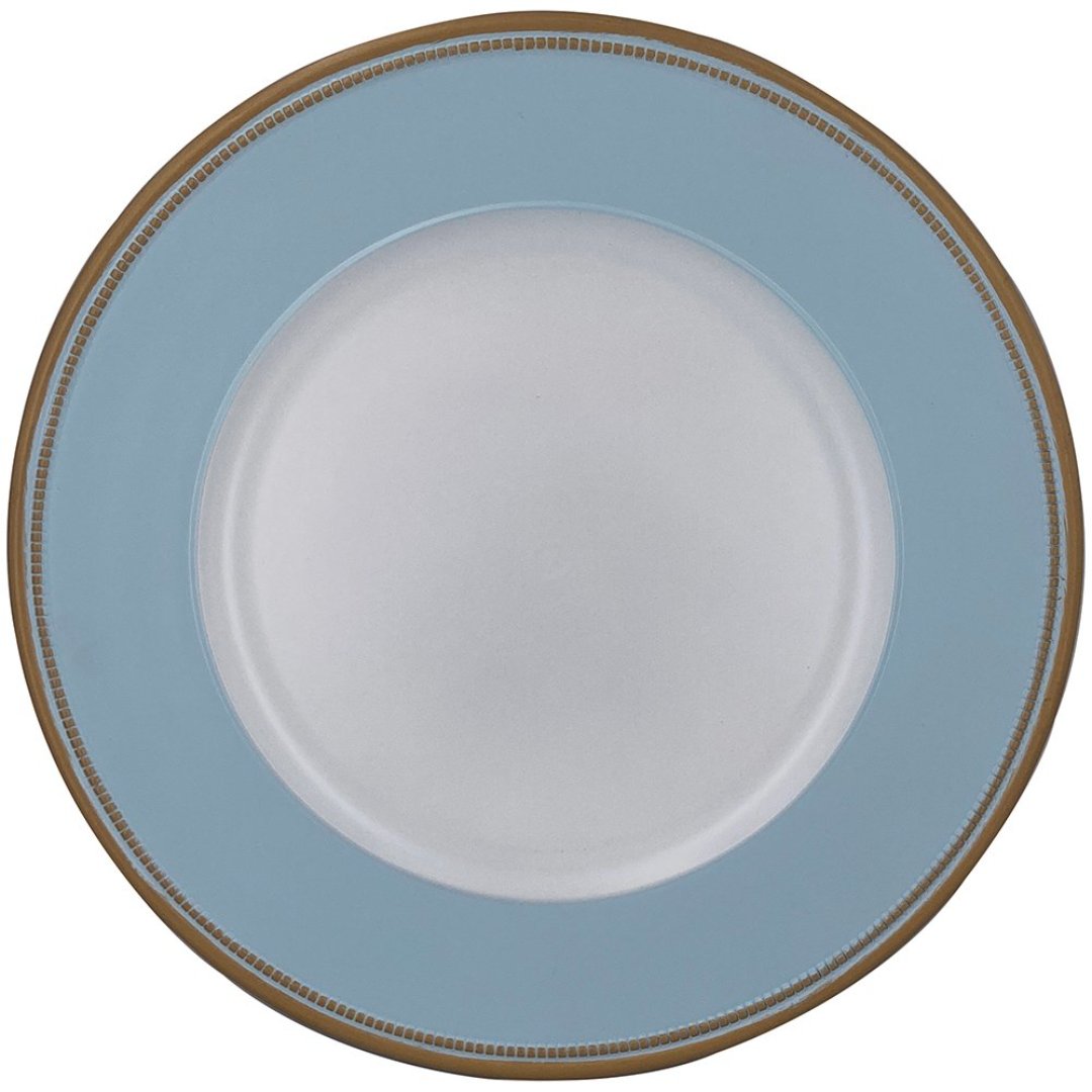 Imagem ilustrativa para Sousplat em plástico Ø33cm cor azul claro