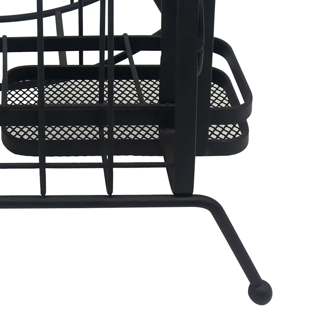 Fotografia para o produto Suporte para pratos e talheres em ferro L28xP21xA31,5cm