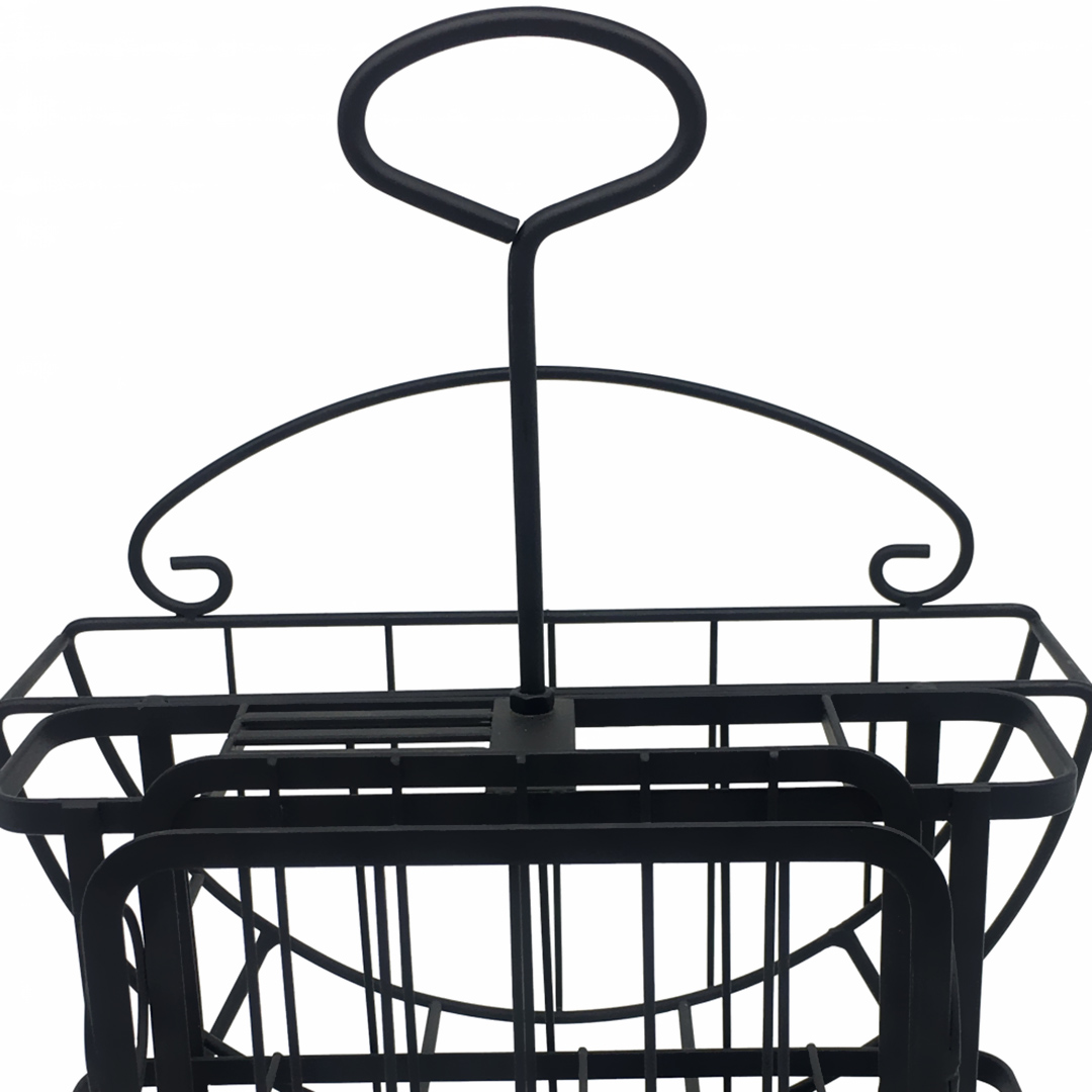 Fotografia para o produto Suporte para pratos e talheres em ferro L28xP21xA31,5cm