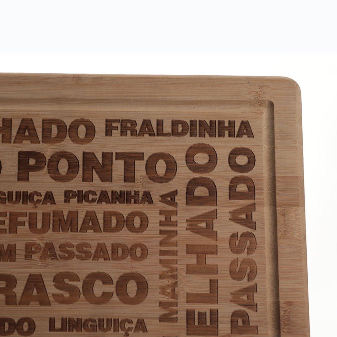 Fotografia para o produto Tábua de corte em bambu L39xP29xA1,8cm
