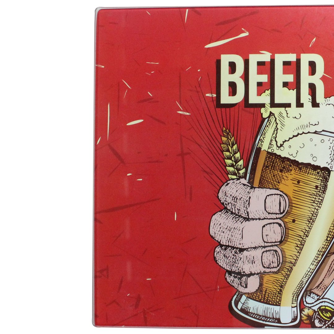 Fotografia para o produto Tabua retangular em vidro L30xP20cm