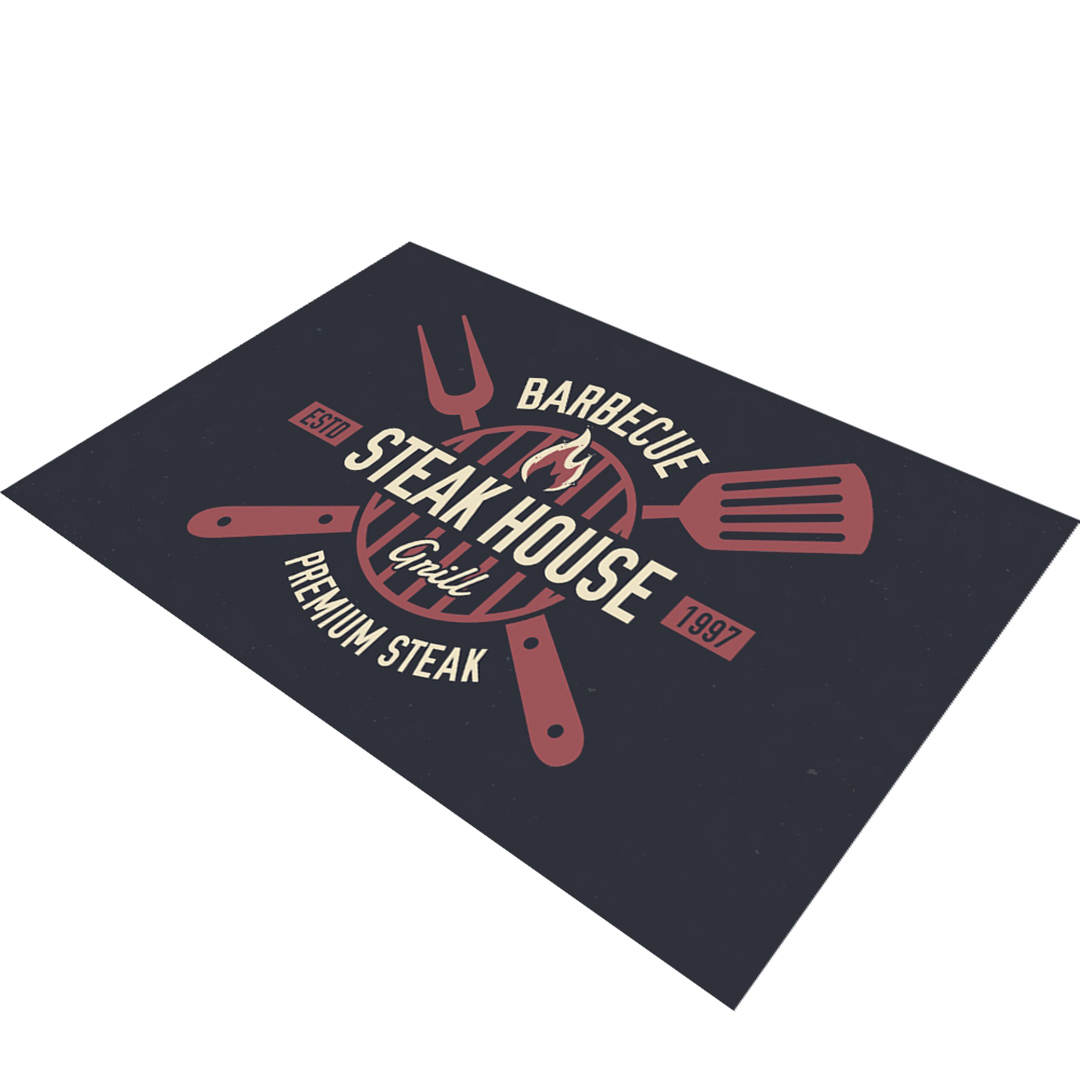 Fotografia para o produto Tábua retangular Steak House em vidro L30xP20cm