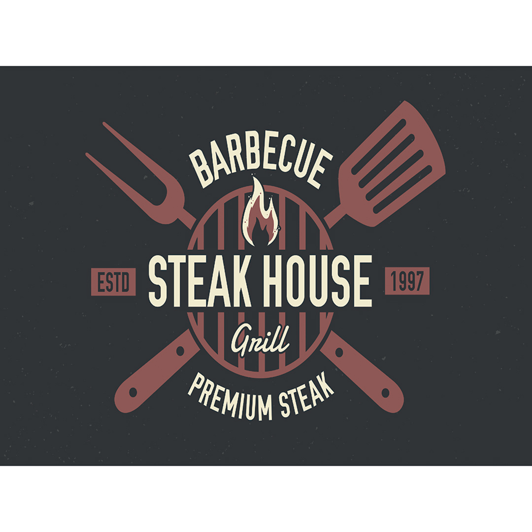 Fotografia para o produto Tábua retangular Steak House em vidro L40xP30cm