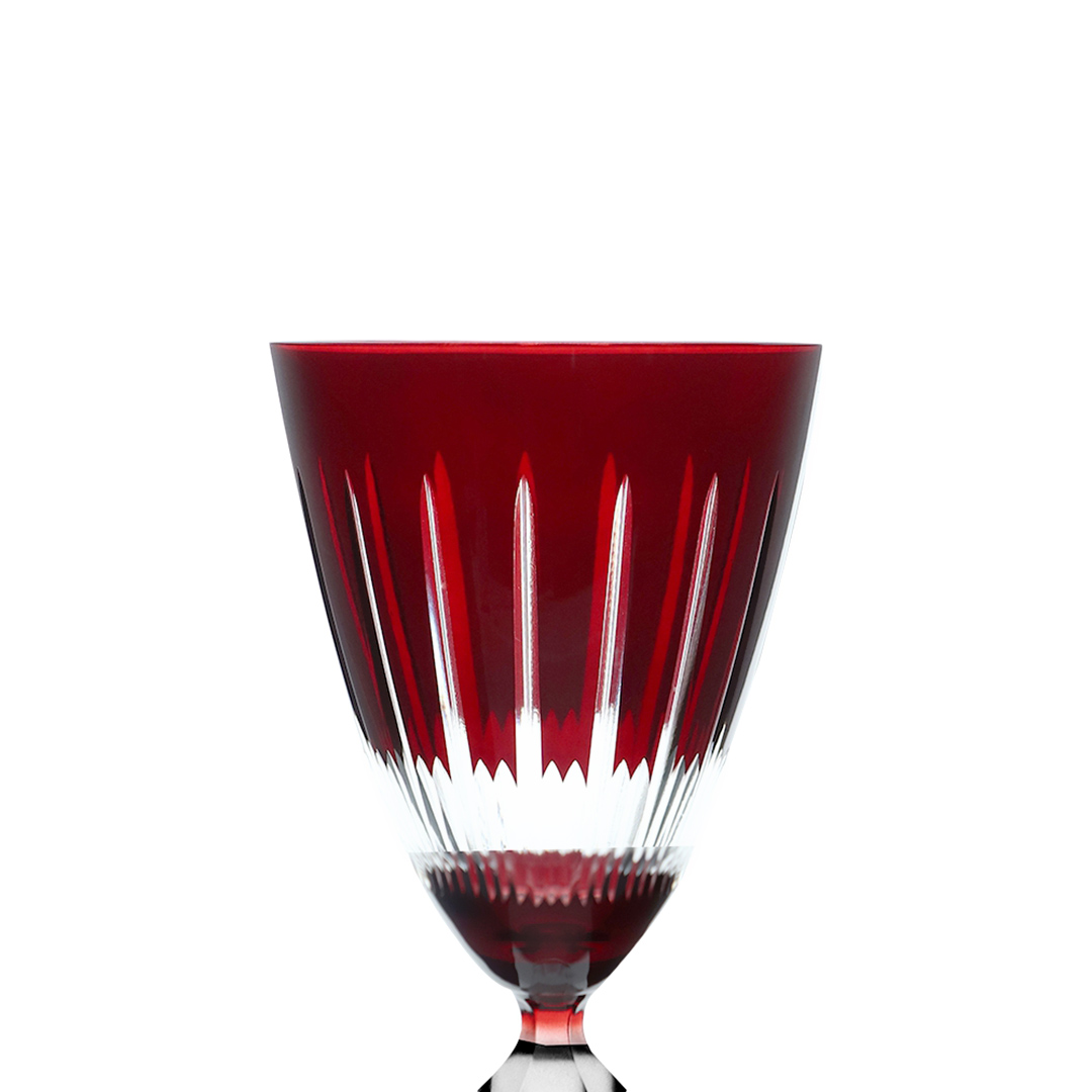 Fotografia para o produto Taça para vinho tinto lapidada em cristal ecológico 250ml A22cm