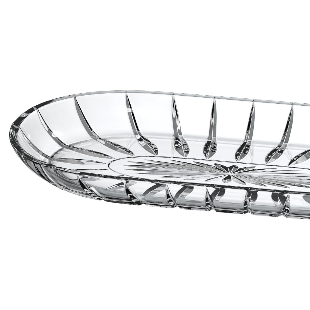 Fotografia para o produto Travessa oval em vidro L22,8xP12,6xA2,3cm