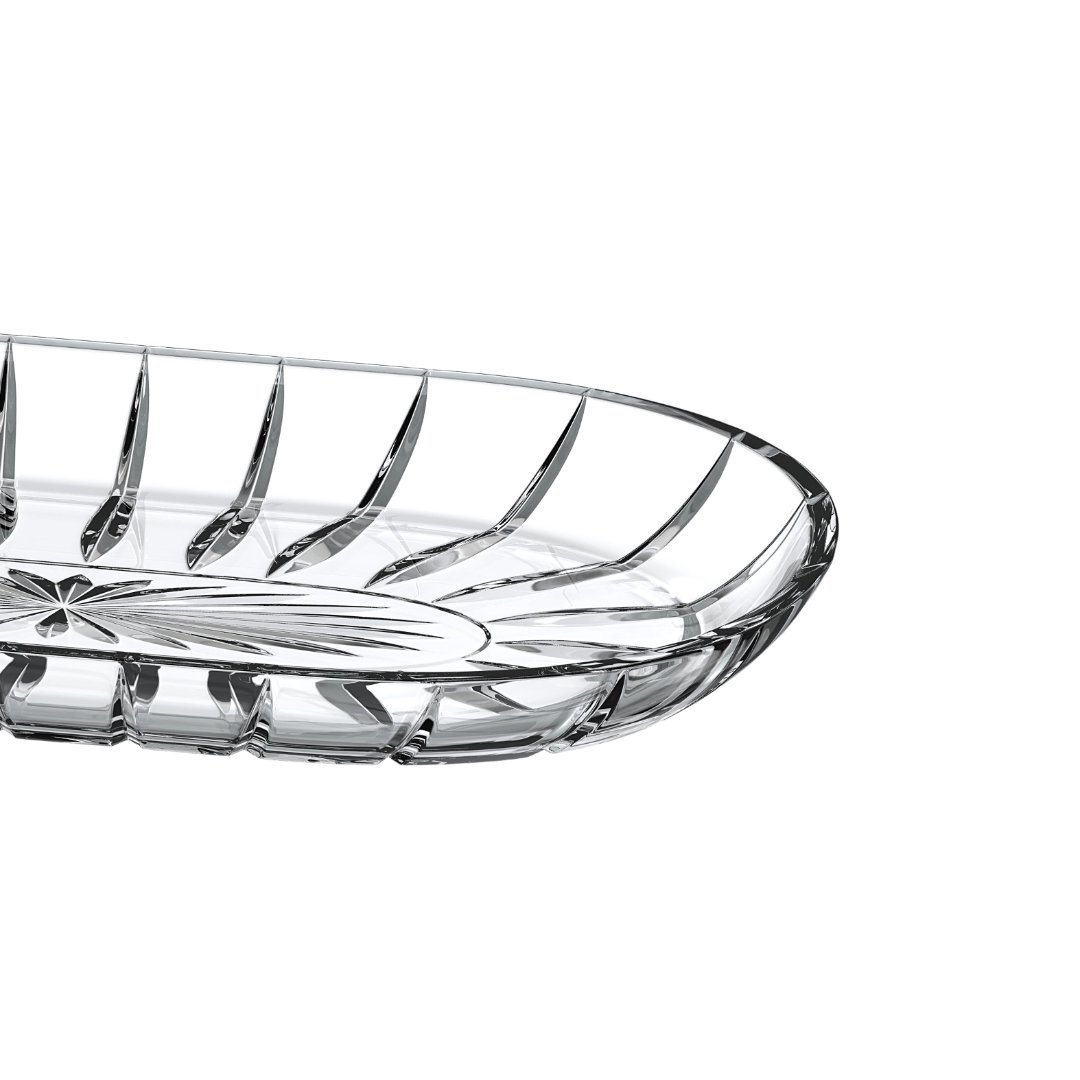 Fotografia para o produto Travessa oval em vidro L22,8xP12,6xA2,3cm