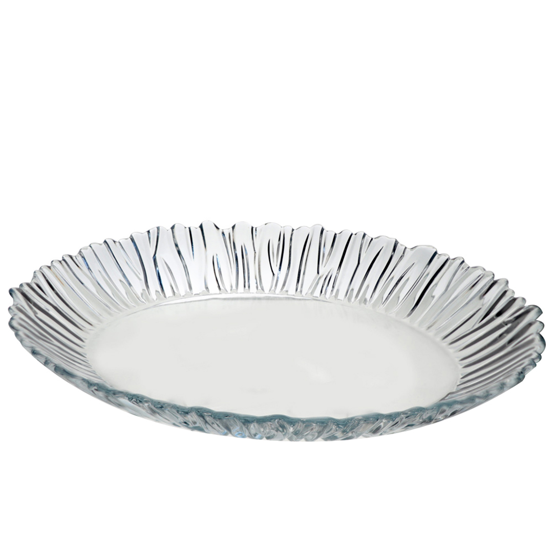 Imagem ilustrativa para Travessa oval em vidro L33xP25xA4,5cm