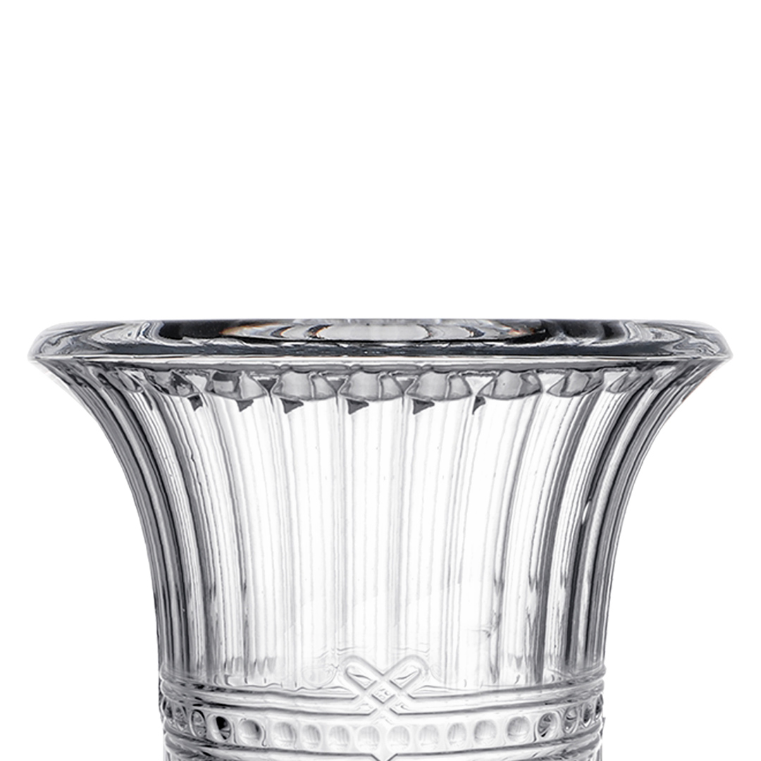 Fotografia para o produto Vaso com pé em cristal ecológico Ø15xA23.5cm