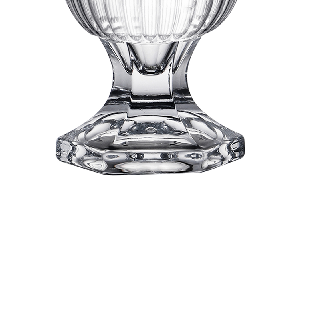 Fotografia para o produto Vaso com pé em cristal ecológico Ø15xA23.5cm