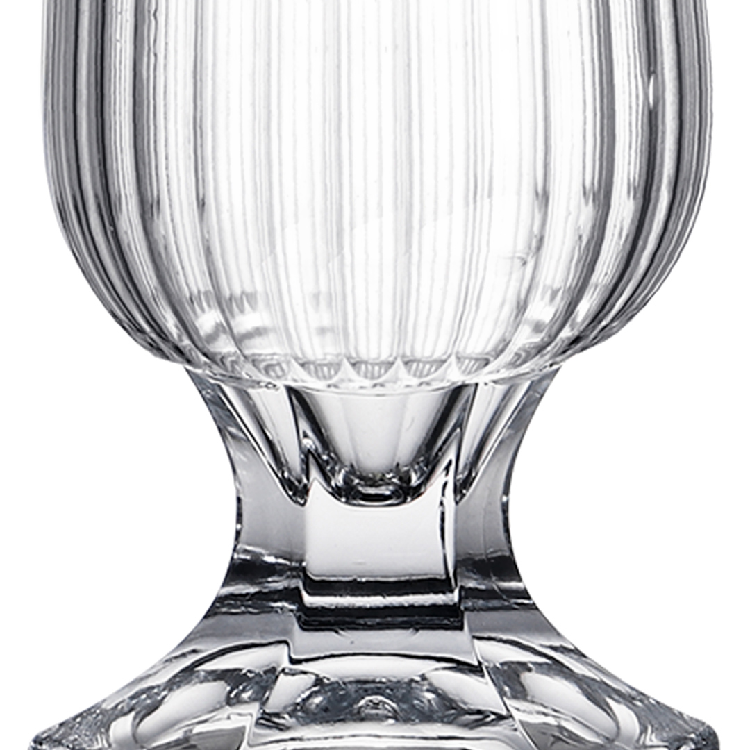 Fotografia para o produto Vaso com pé em cristal ecológico Ø15xA23.5cm