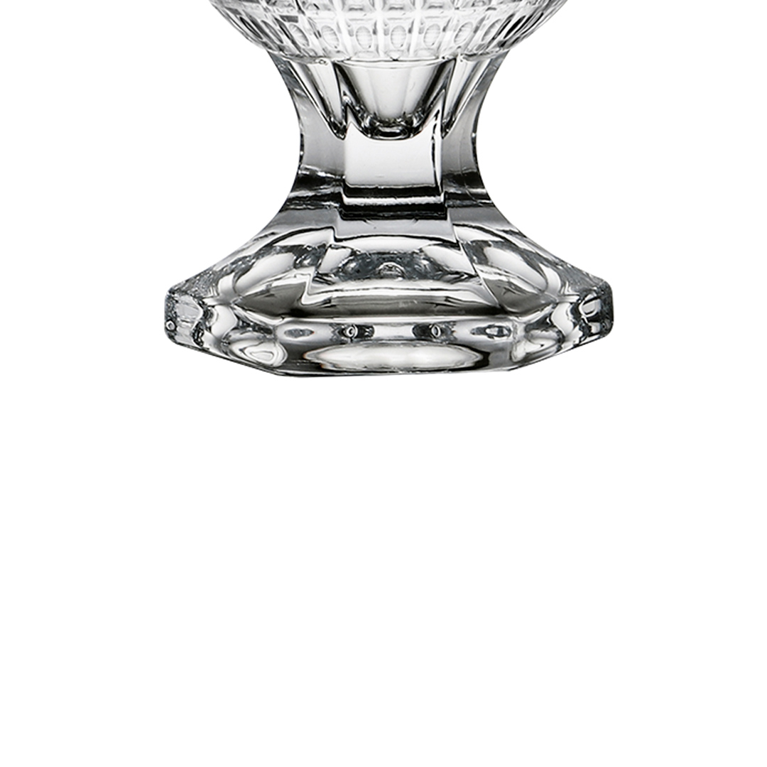 Fotografia para o produto Vaso com pé em cristal ecológico Ø15xA23.5cm