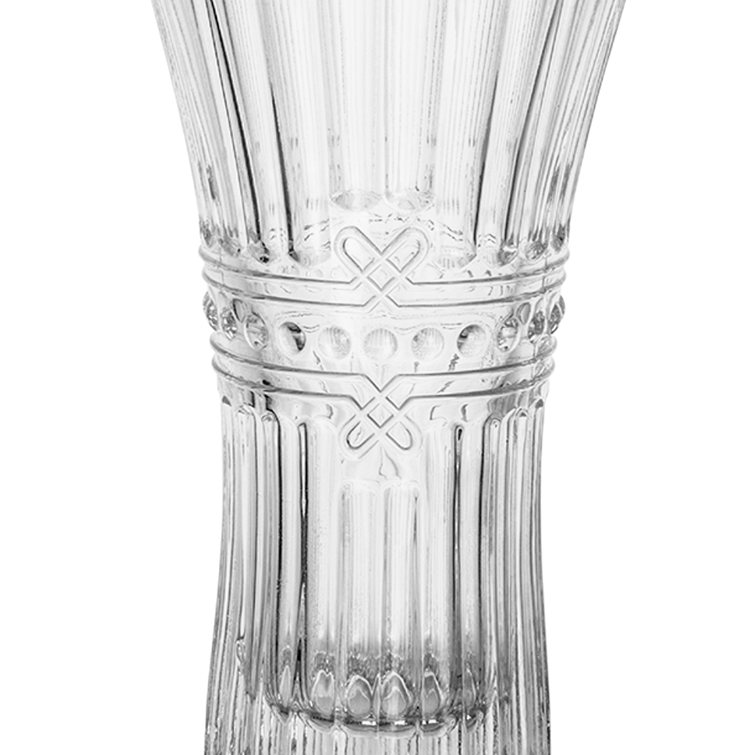 Fotografia para o produto Vaso floreiro acinturado em cristal ecológico Ø13xA24cm