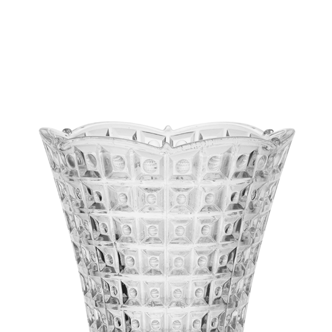 Fotografia para o produto Vaso floreiro acinturado em cristal ecológico Ø13xA24cm