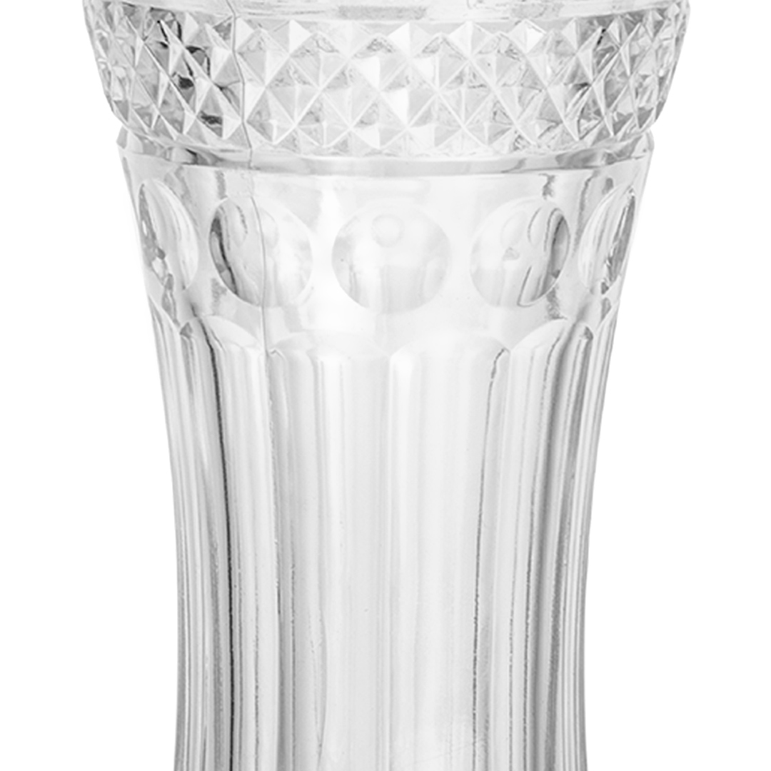 Fotografia para o produto Vaso floreiro acinturado em cristal ecológico Ø13xA24cm