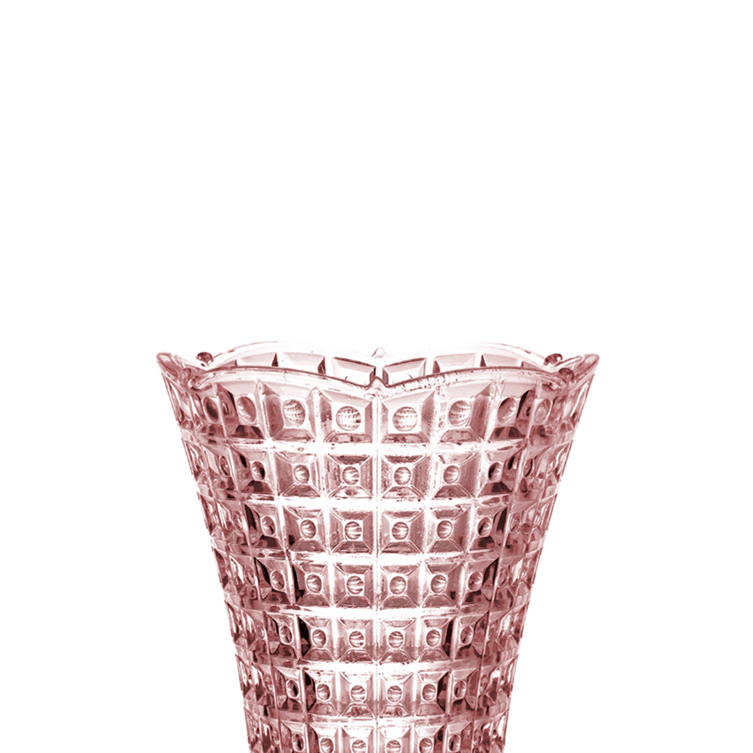 Fotografia para o produto Vaso floreiro acinturado em cristal ecológico Ø13xA24cm