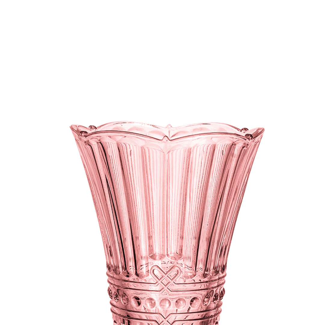 Fotografia para o produto Vaso floreiro acinturado em cristal ecológico Ø13xA24cm